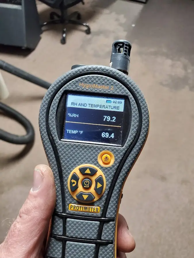 Moisture meter humidity assessment for Mold Remediation & Removal in Mount Zion
